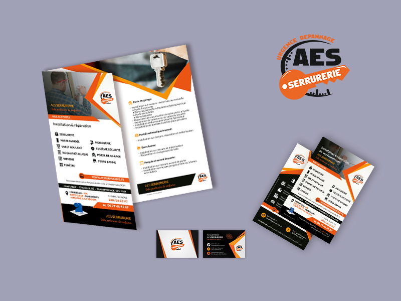 Communicationprint AES Serrurerie